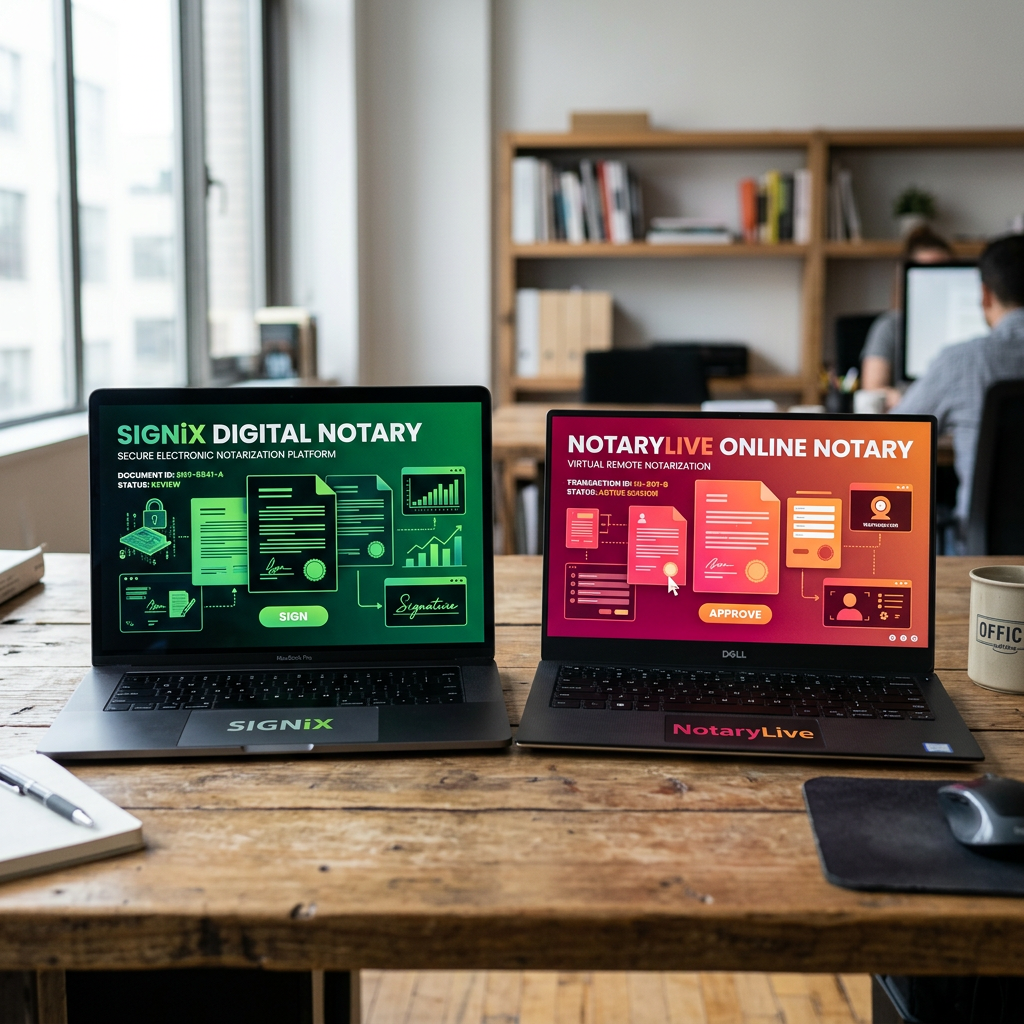 NotaryLive vs SIGNiX (2026): Pricing, Features and Best Fit